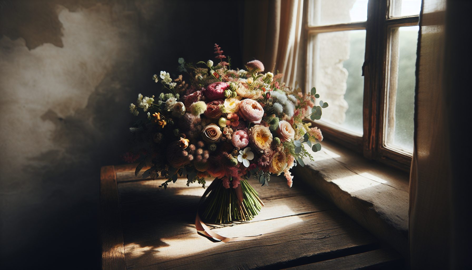 Жизнь букета после съемки