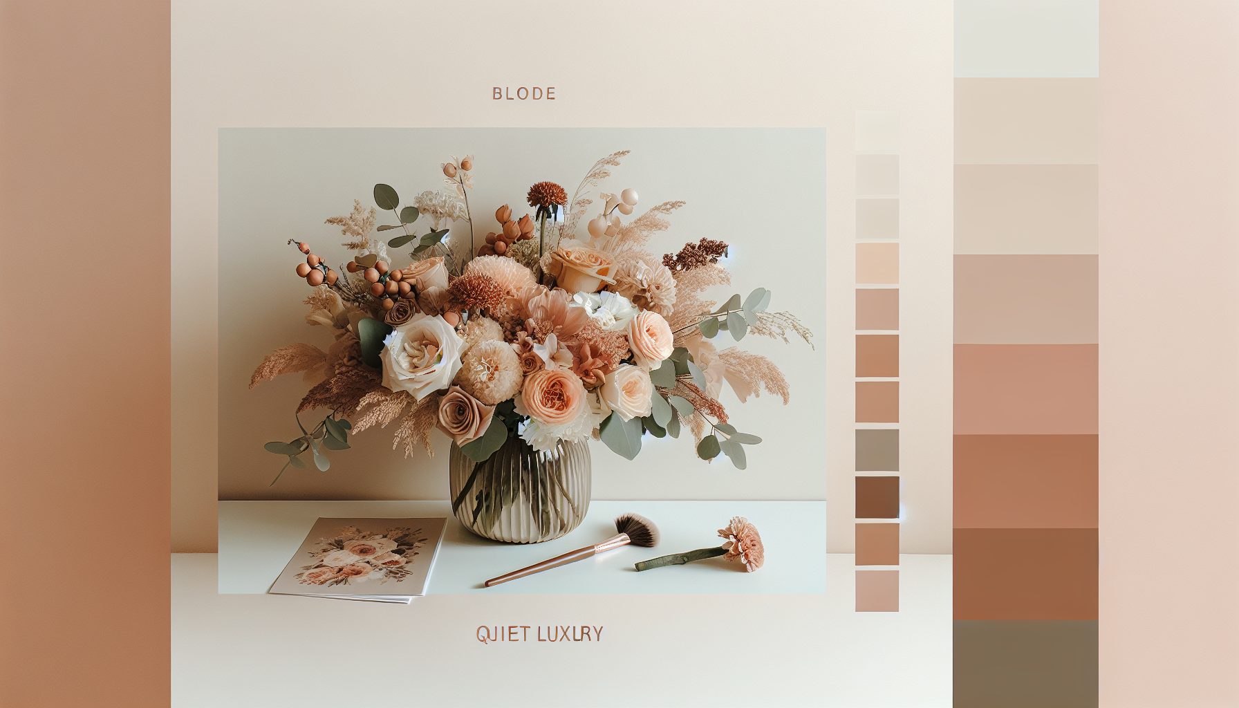 Почему нюдовые букеты сейчас на пике