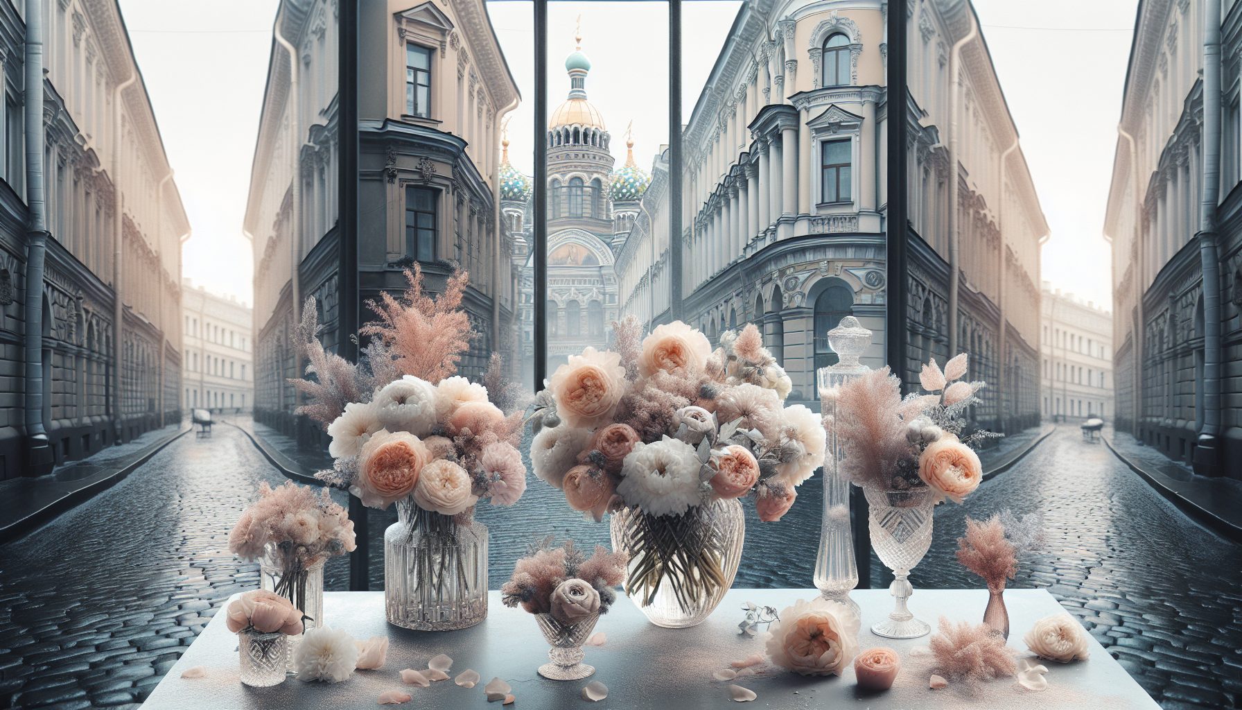 Пудровые букеты для Петербурга: идеальные поводы и форматы