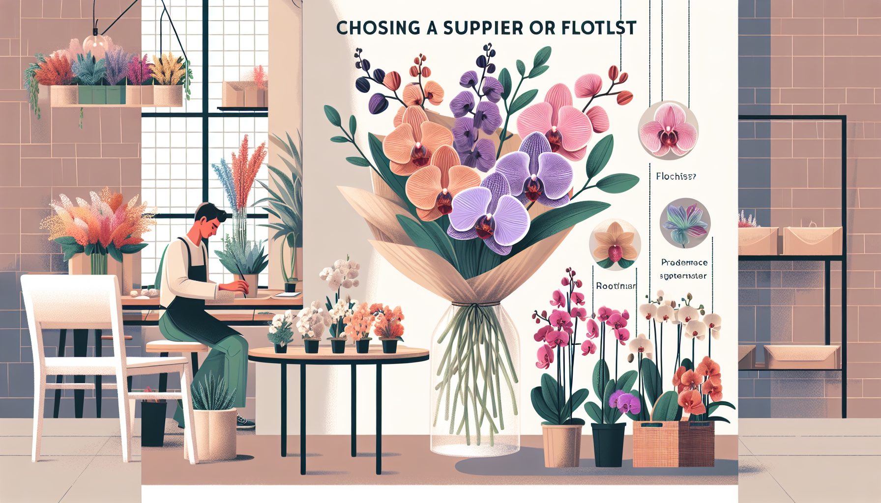 Как выбрать поставщика или флориста