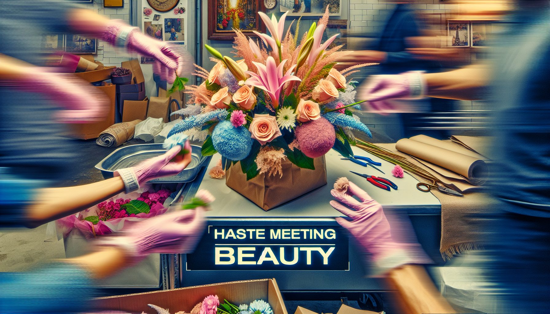 Когда спешка встречается с красотой