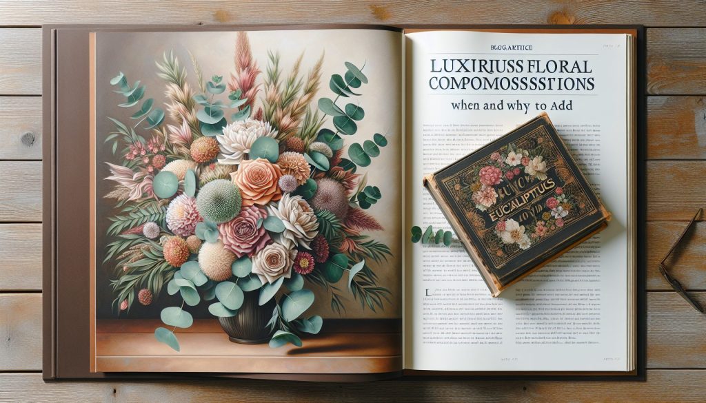 Роскошные цветочные композиции: эвкалипт — когда и зачем добавлять