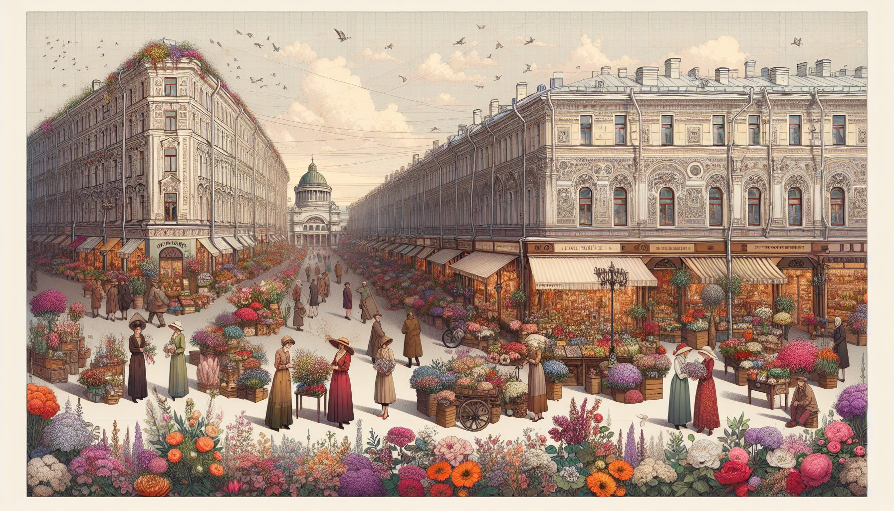 Город, который любит цветы