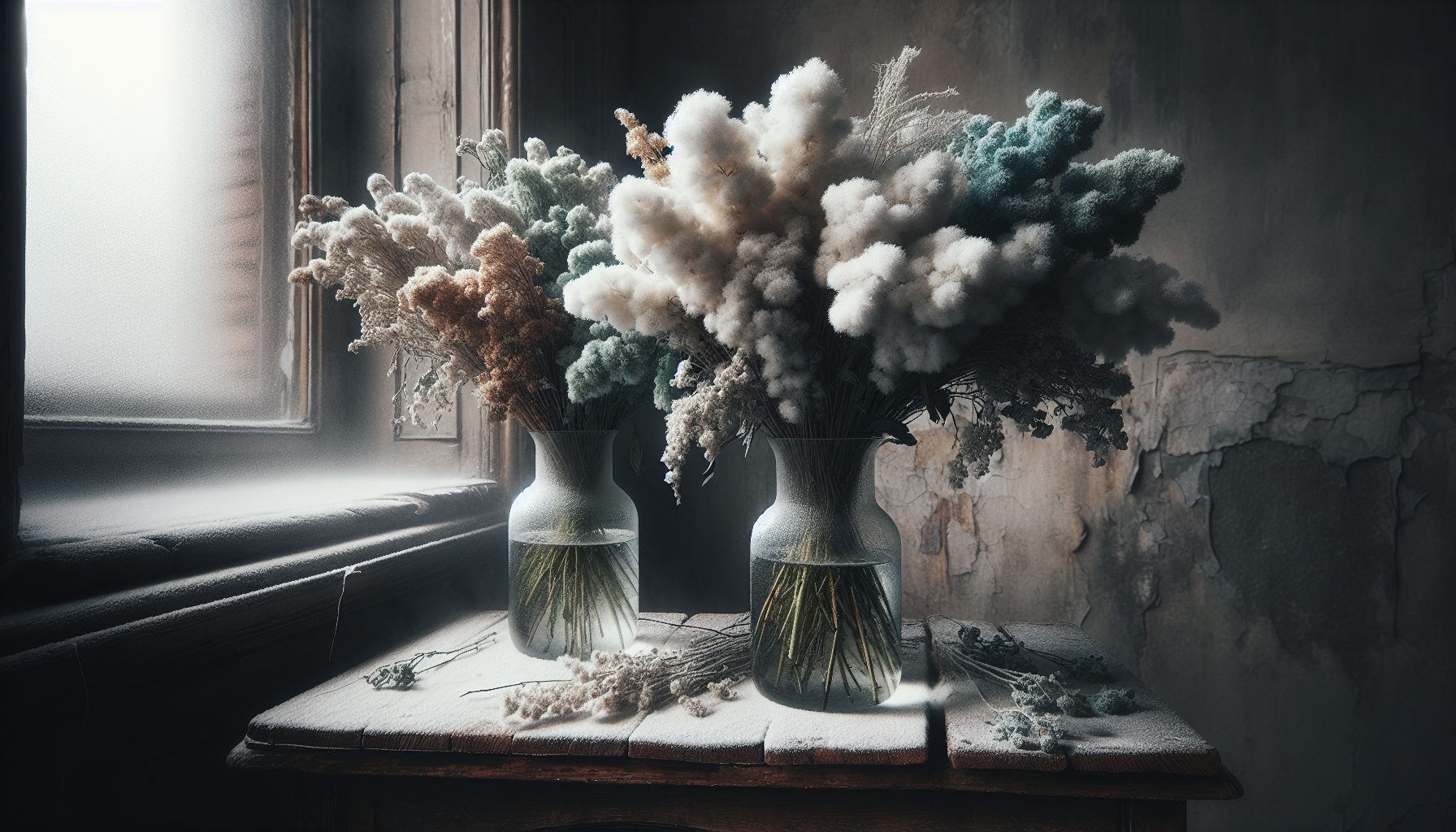 Холодная влажность против текстуры: как работает контраст