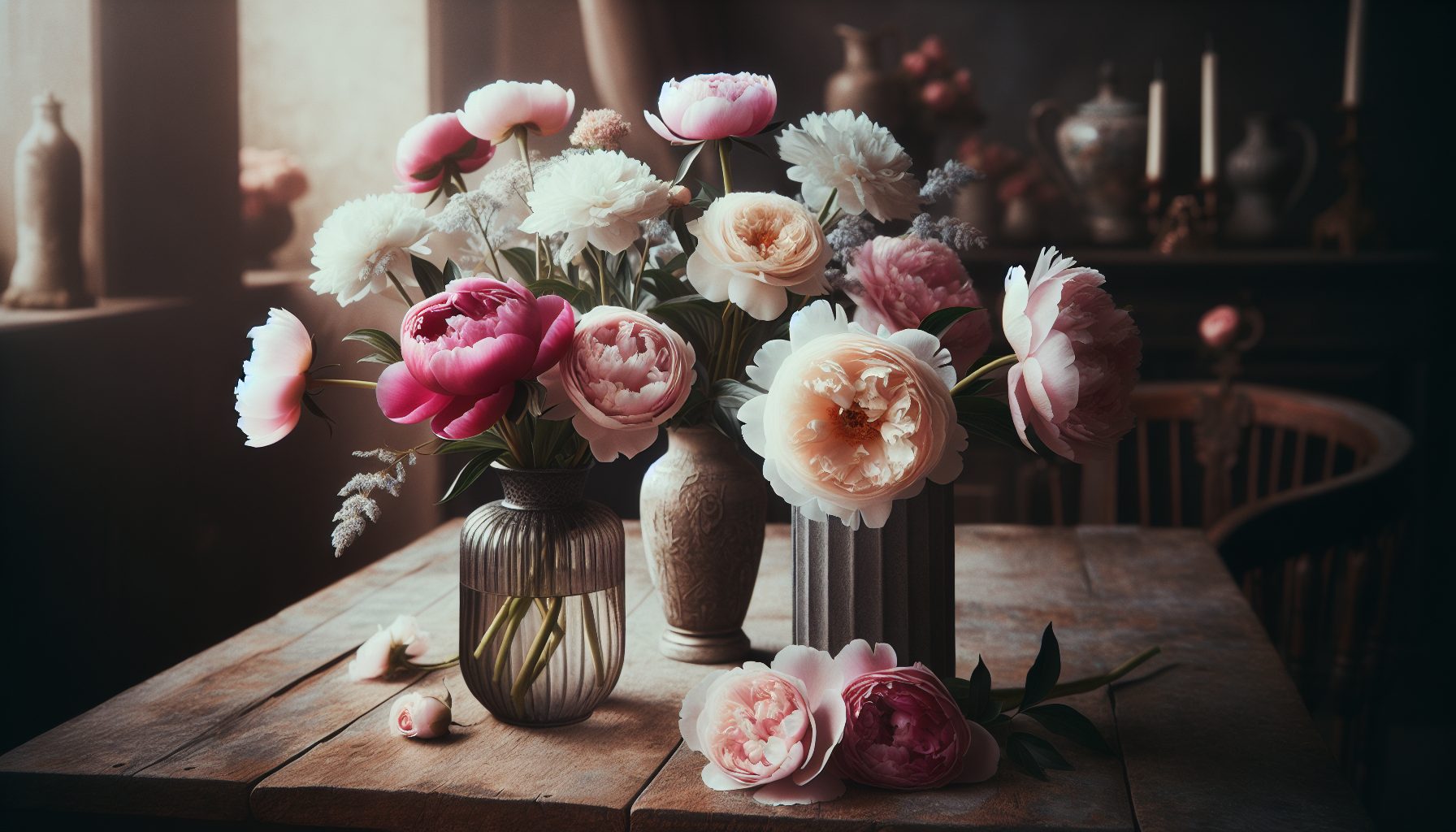 Форма, аромат и настроение букета