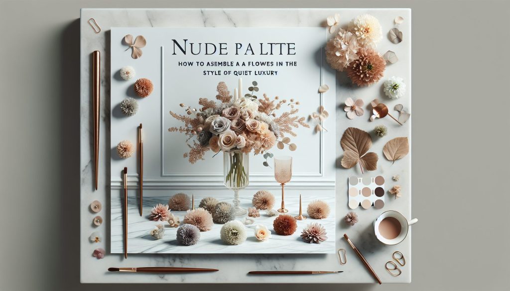 Нюдовая палитра в цветах: как собрать букет в стиле тихой роскоши