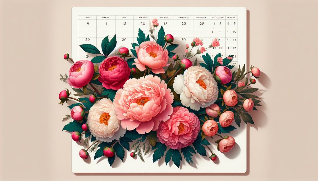 Пионы и пионовидные розы: сезонный гид по месяцам