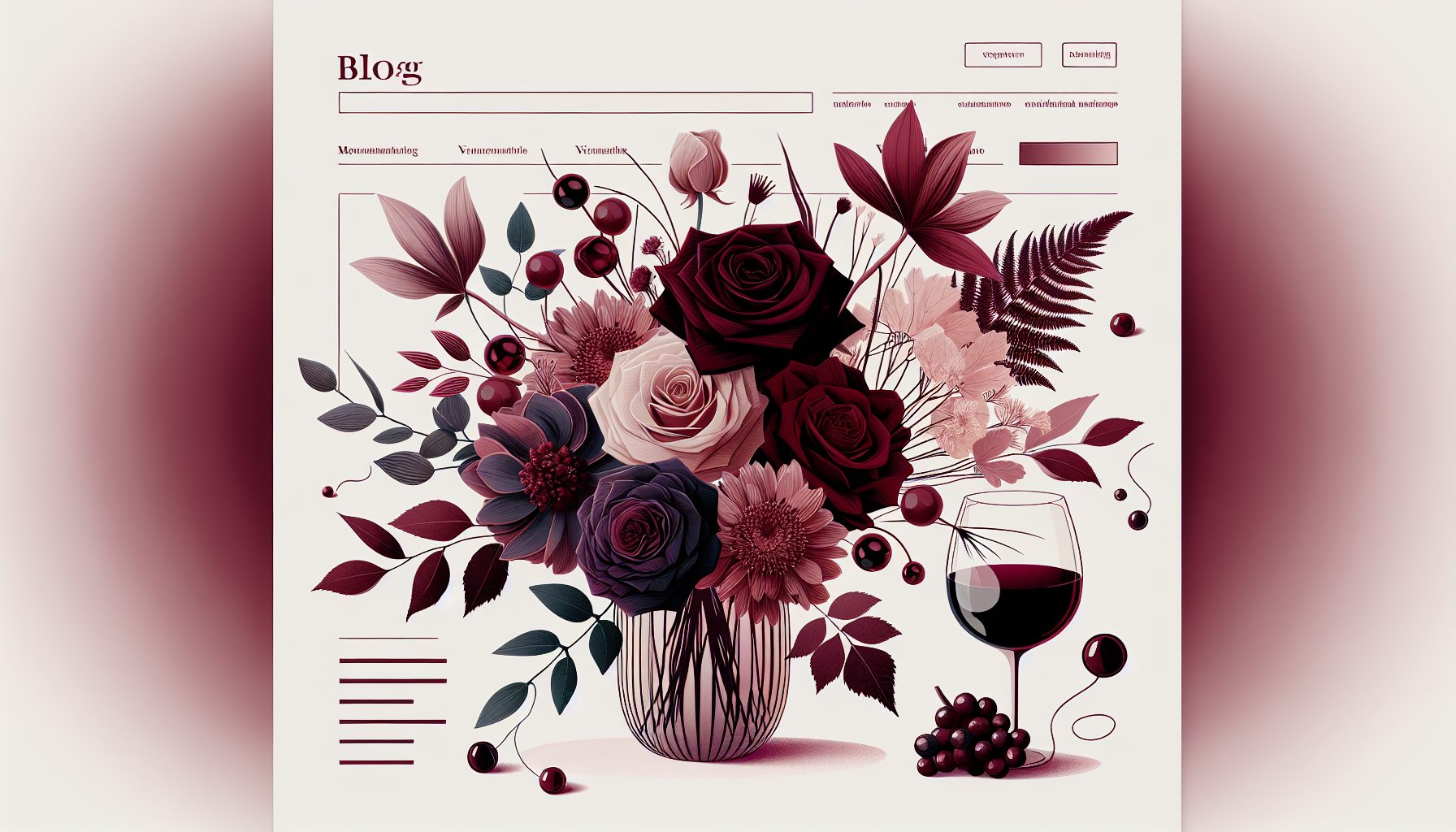 В чем «цена букета» с винными акцентами