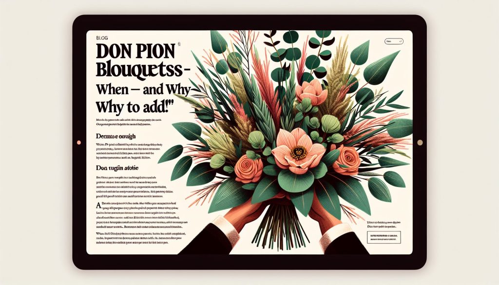 Букеты Don Pion: эвкалипт — когда и зачем добавлять