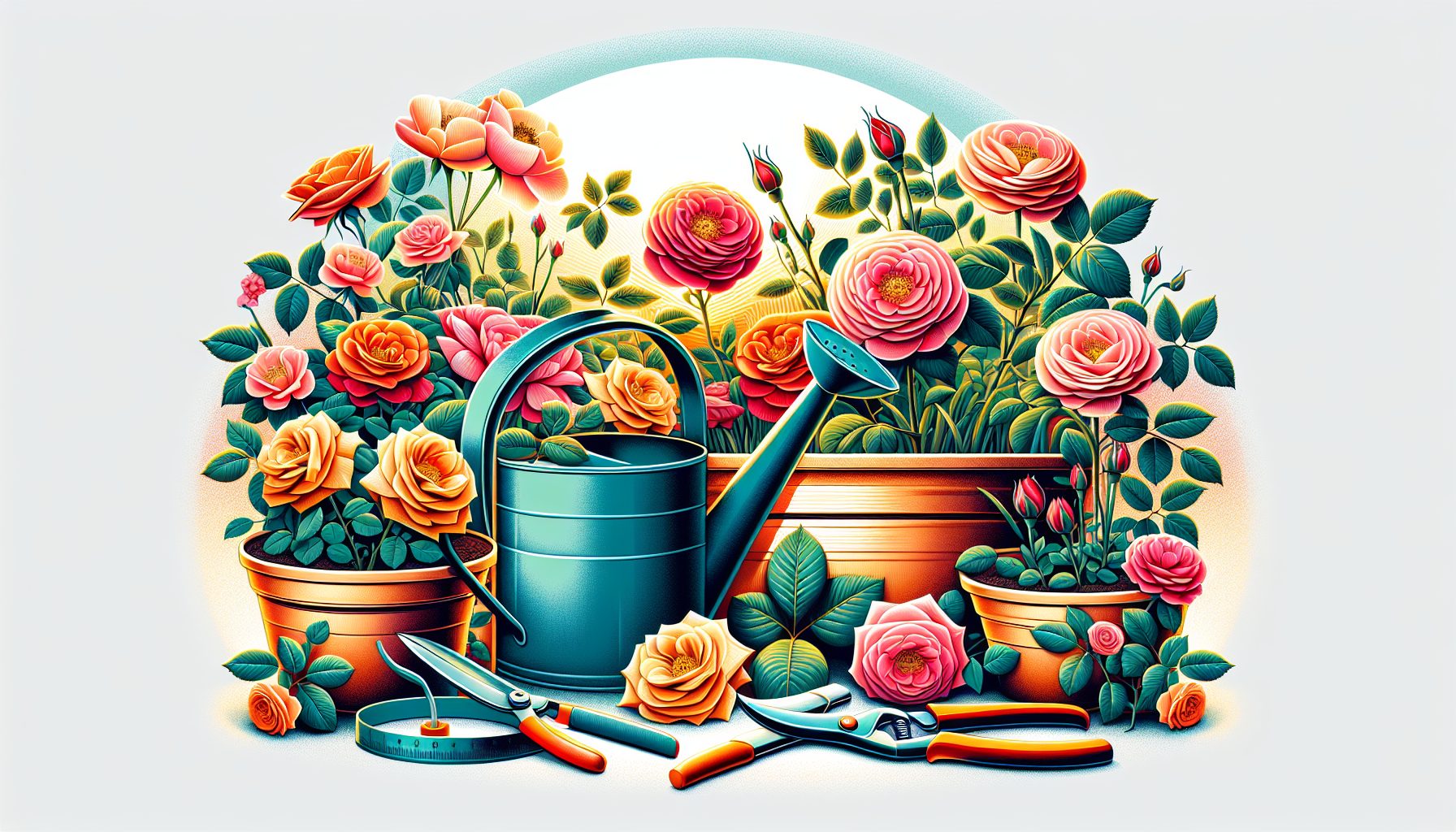 Как ухаживать за итальянскими розами в домашних условиях