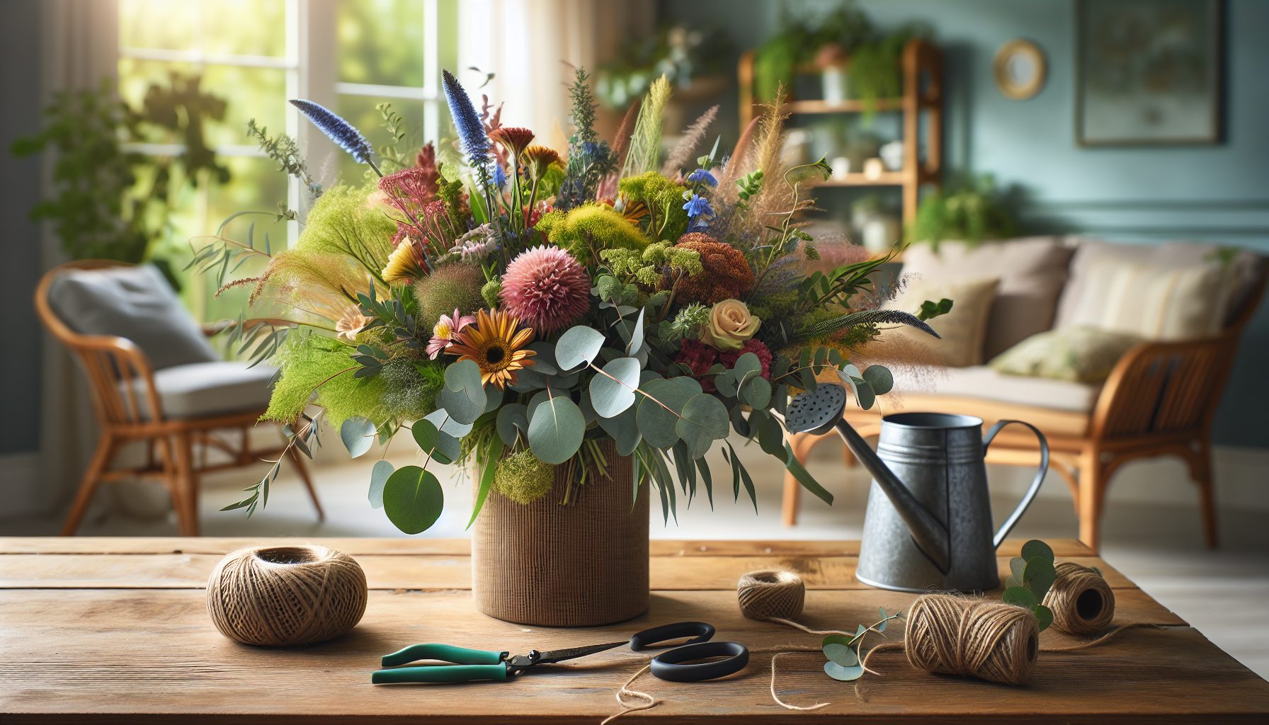 Как продлить жизнь композиции с эвкалиптом