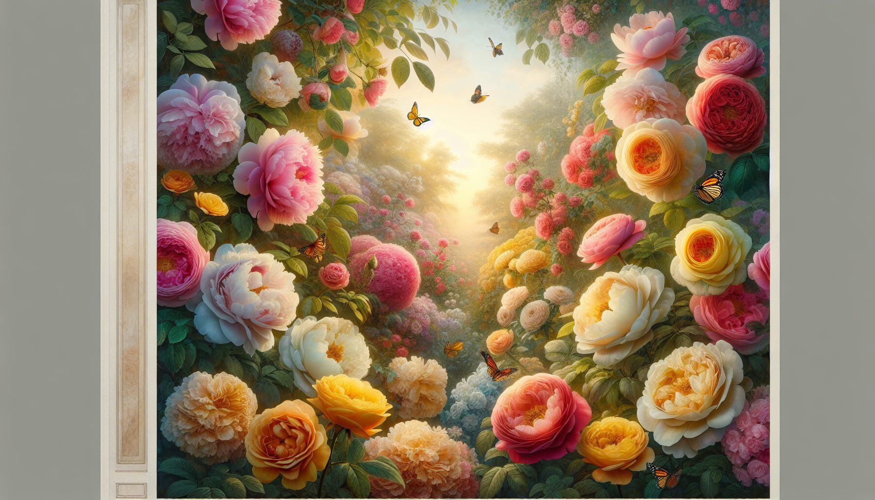 Июль и август: место уступают розам