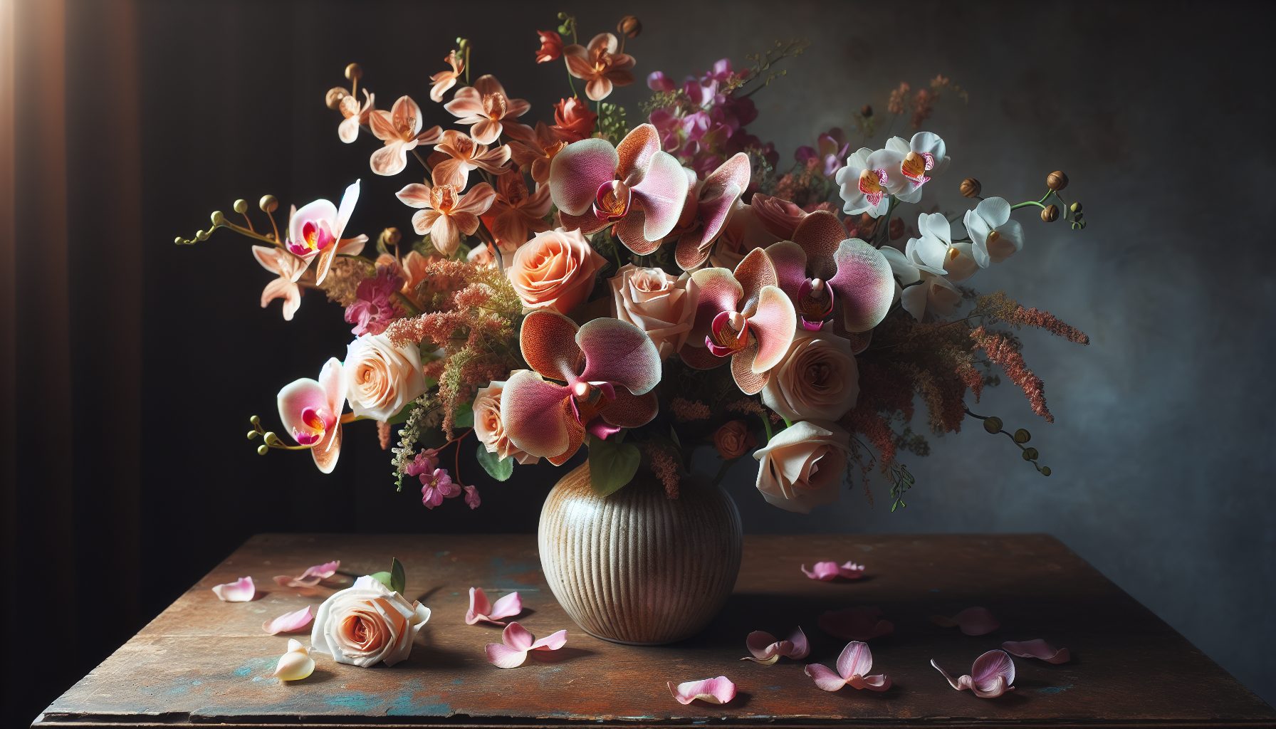 Почему именно орхидеи и розы?