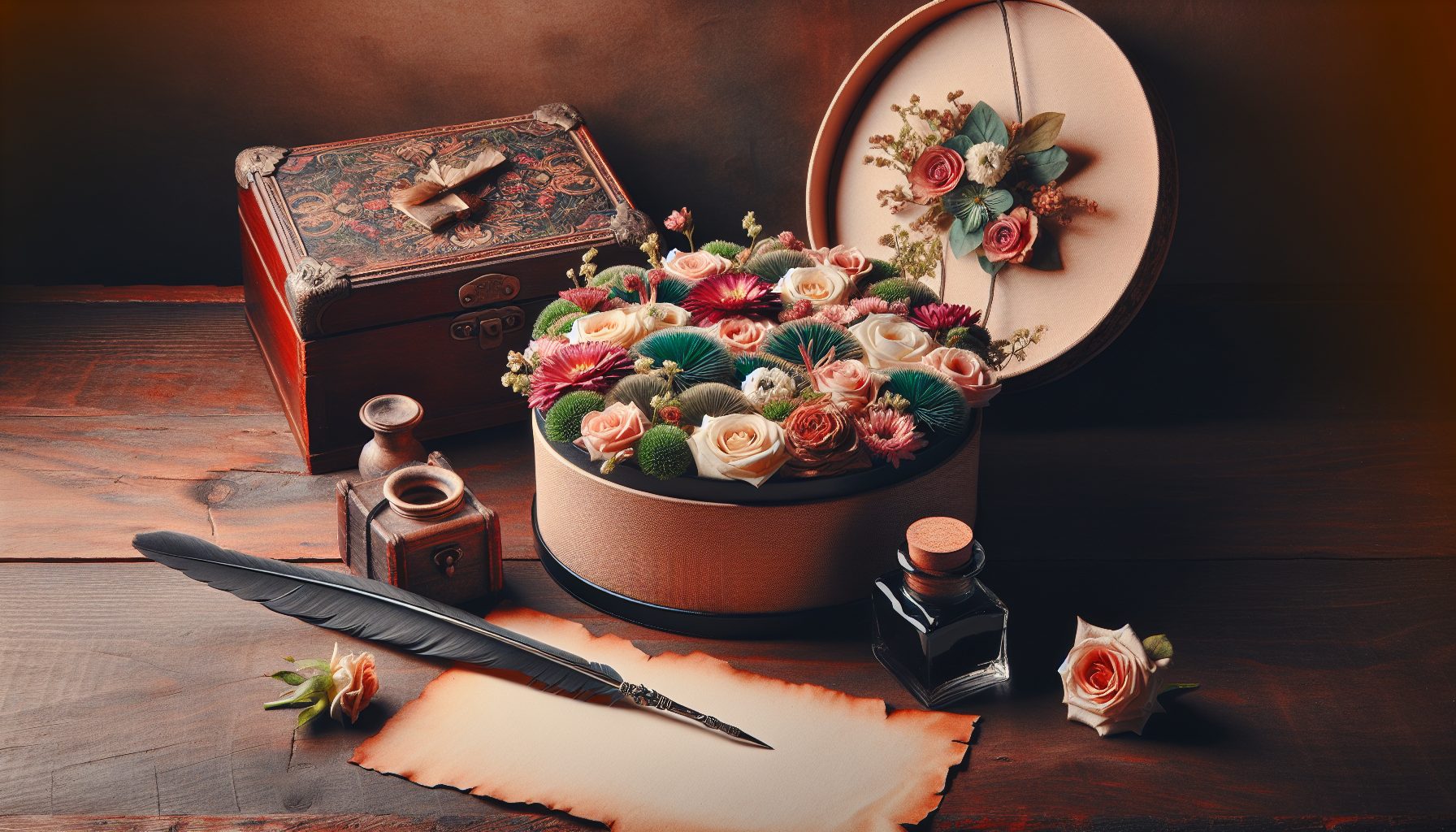 Почему все заговорили о композициях в шляпных коробках